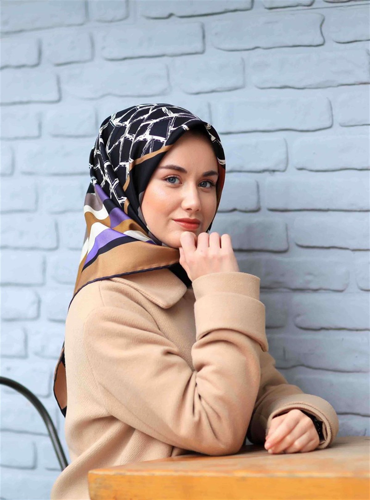 Silk Home %100 Twill İpek Eşarp 11124-13