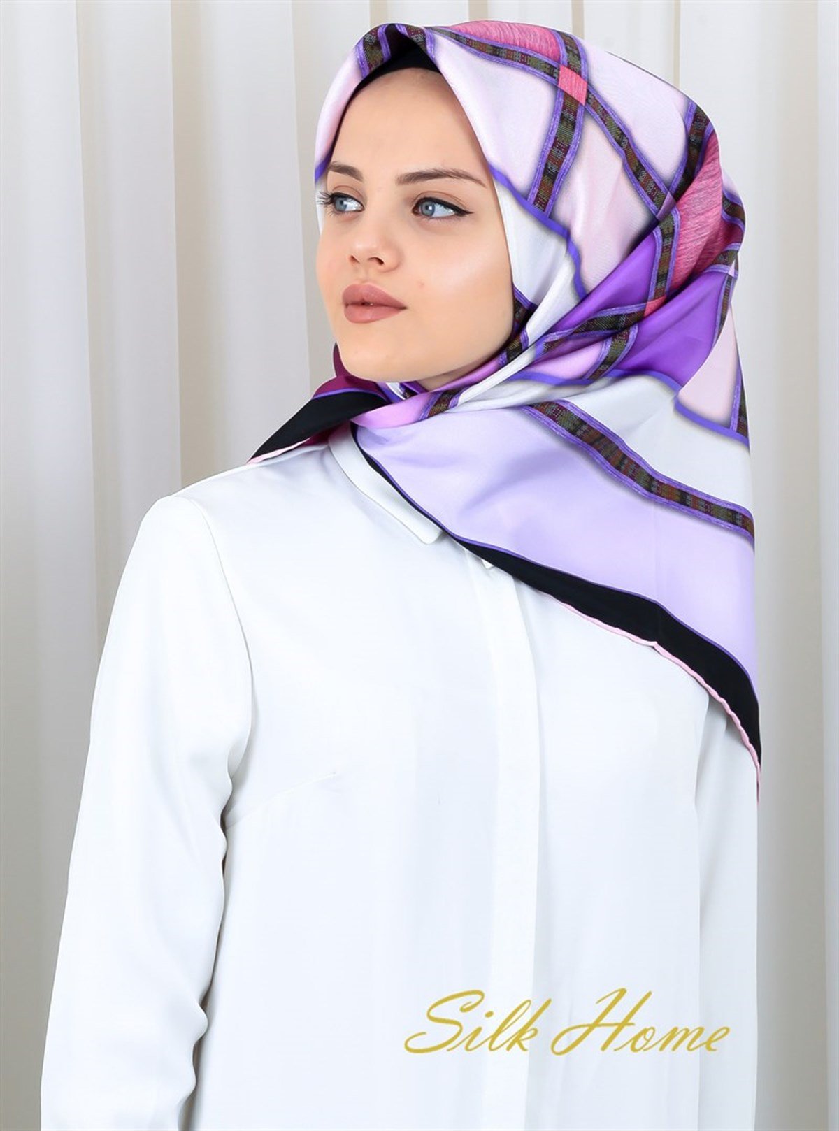 Silk Home %100 Twill İpek Eşarp 11175-11