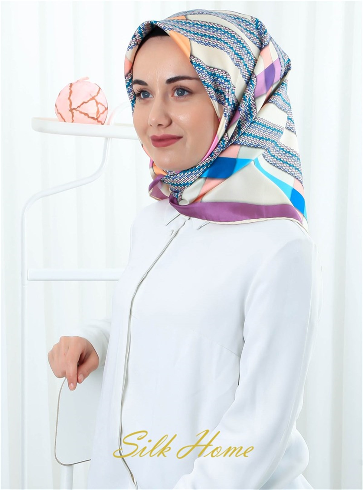 Silk Home %100 Twill İpek Eşarp 11239-08