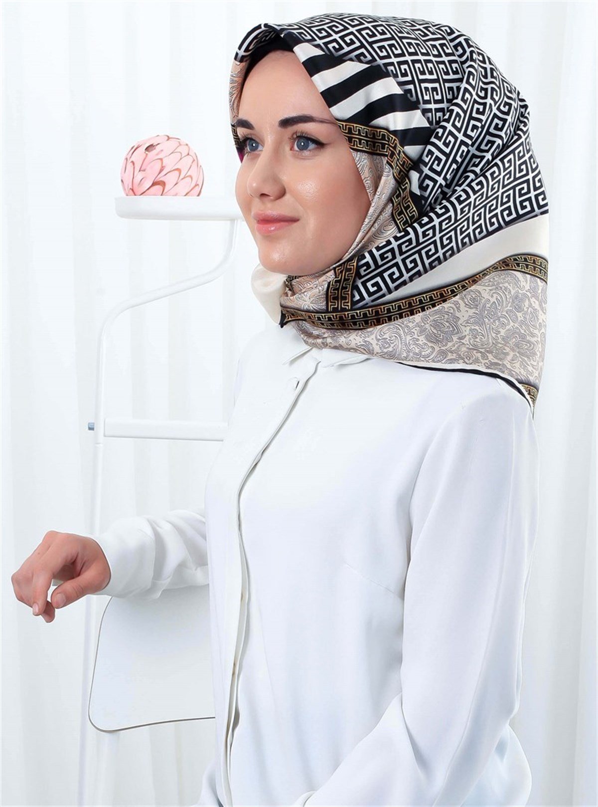 Silk Home %100 Twill İpek Eşarp 11251-10