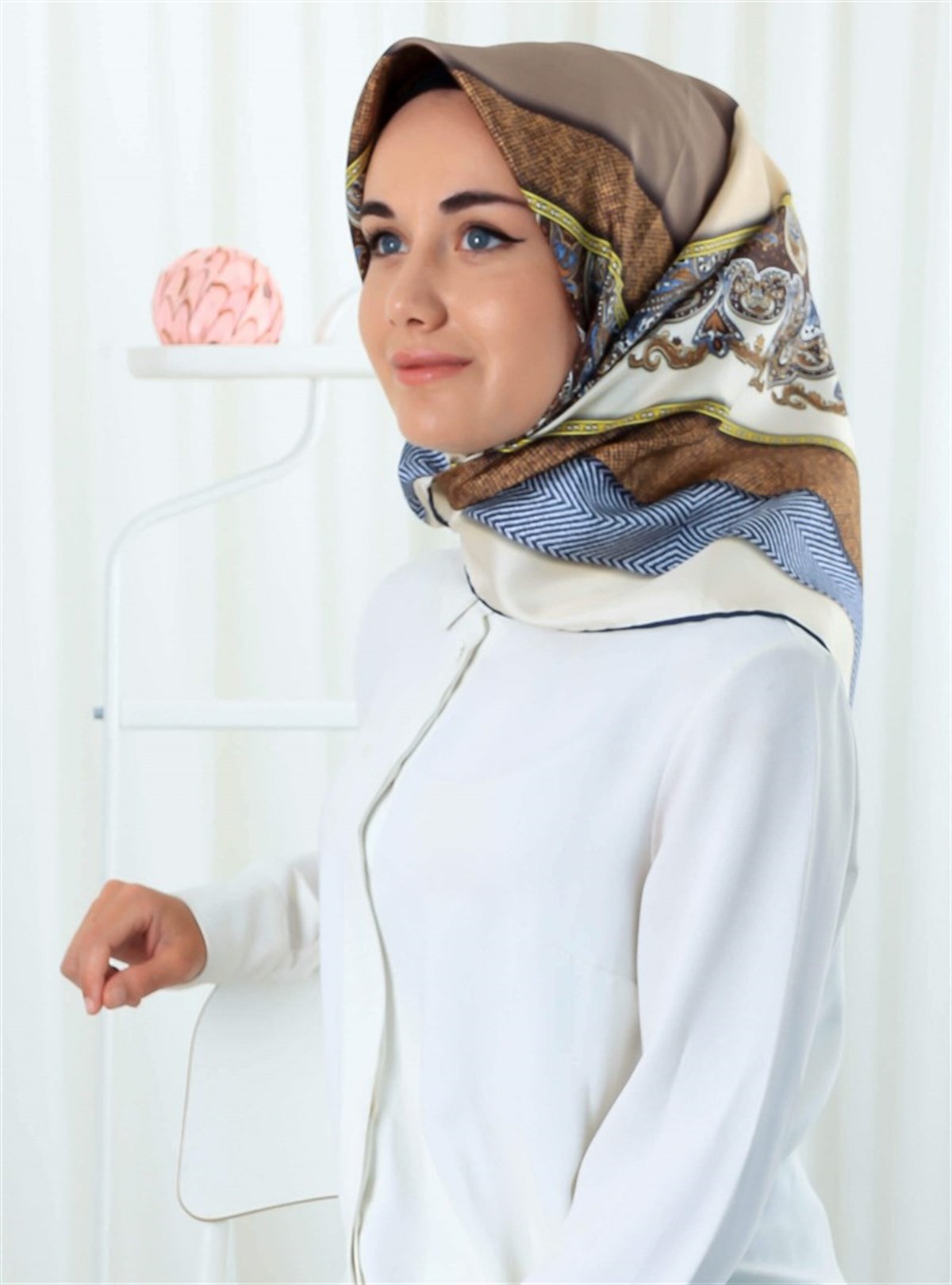 Silk Home %100 Twill İpek Eşarp 11255-10