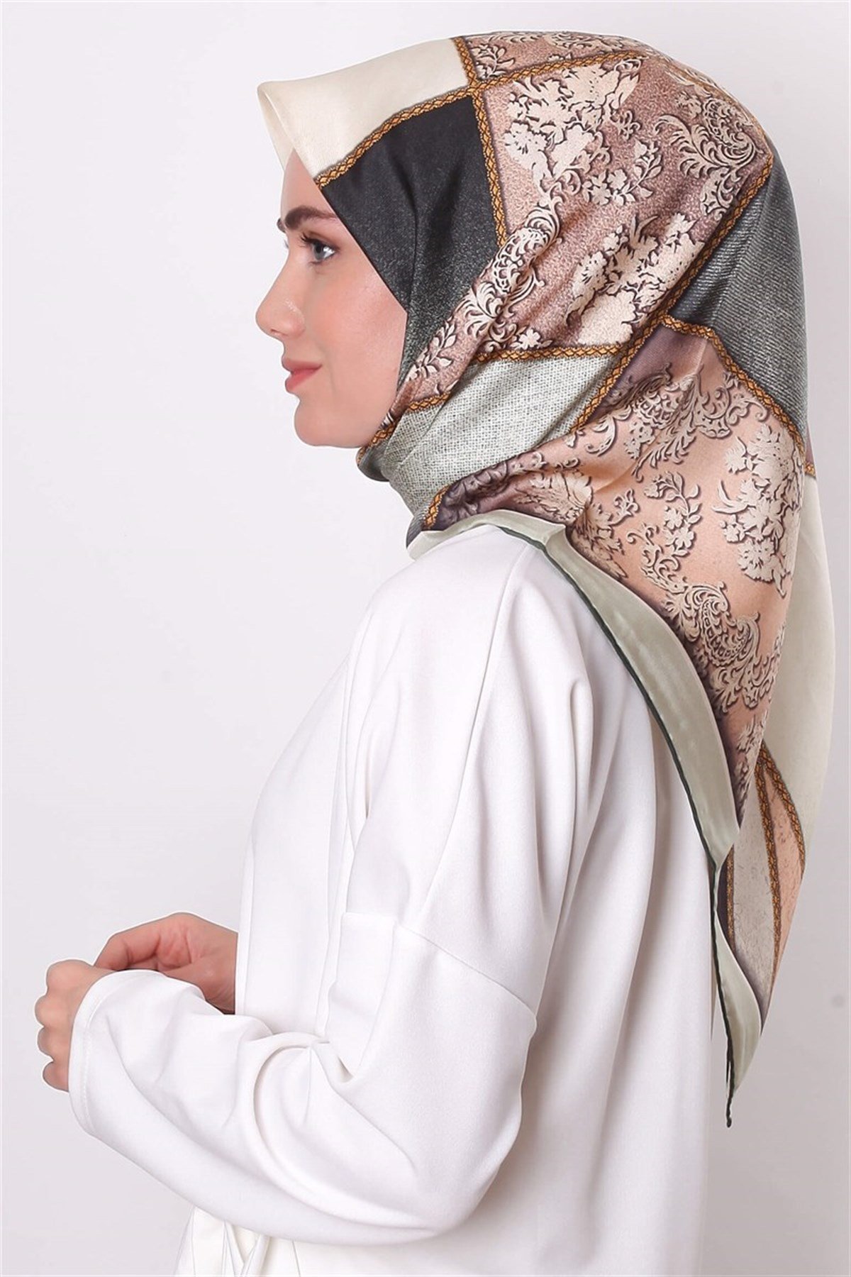 Silk Home %100 Twill İpek Eşarp 11289-10
