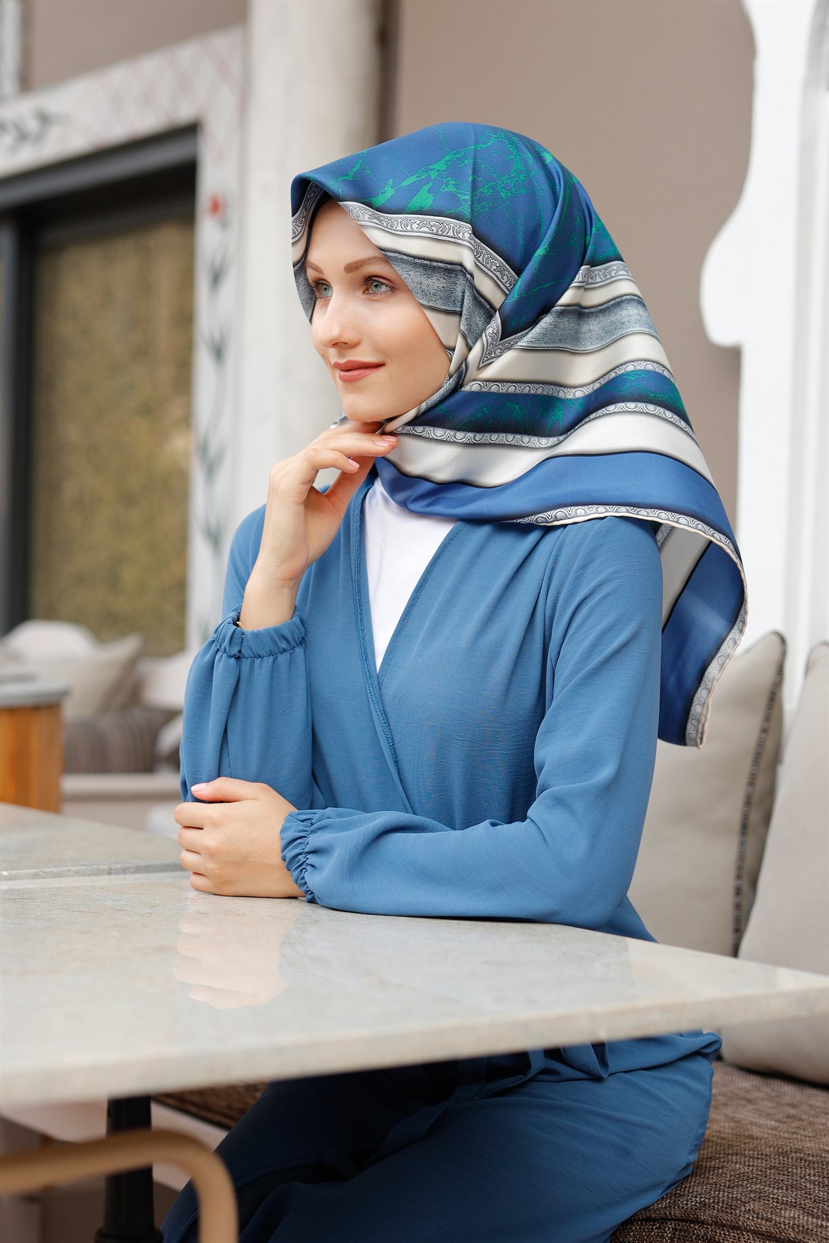 Silk Home %100 Twill İpek Eşarp 11302-05