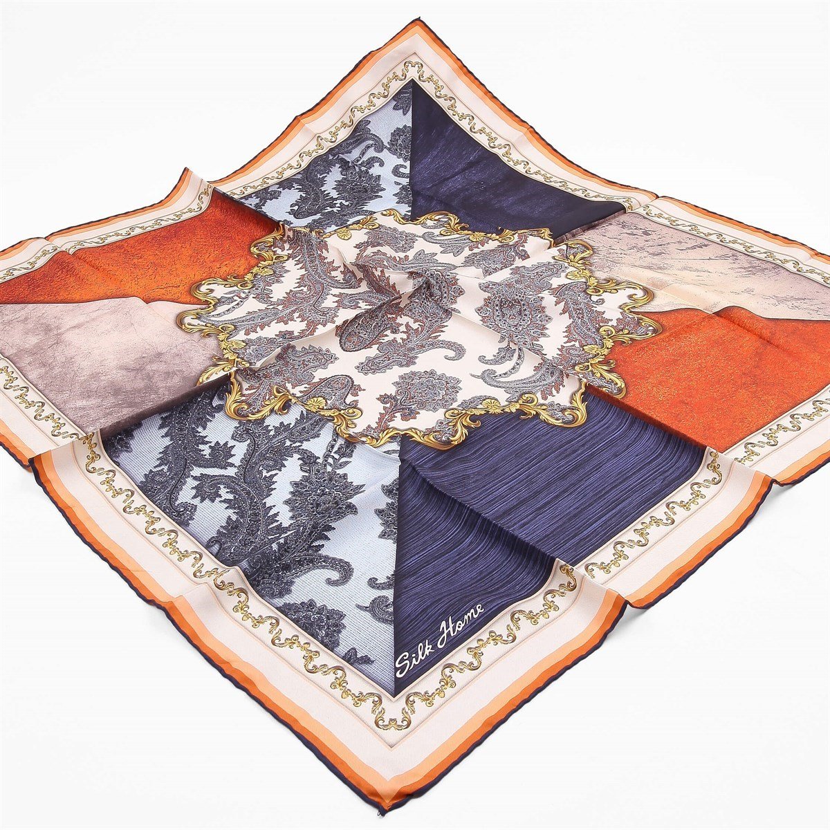 Silk Home %100 Twill İpek Eşarp 11303-07
