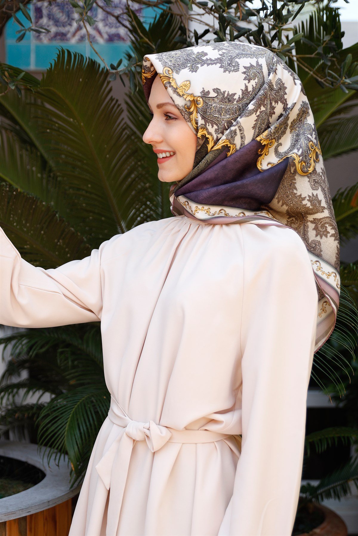 Silk Home %100 Twill İpek Eşarp 11303-02