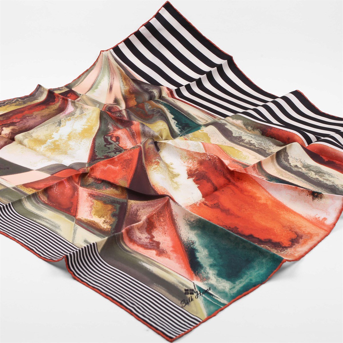 Silk Home %100 Twill İpek Eşarp 11324-42