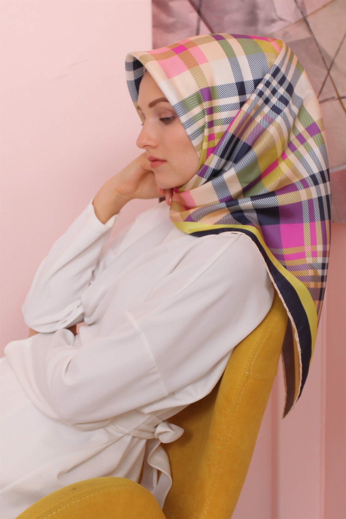 Silk Home %100 Twill İpek Eşarp 11344-14