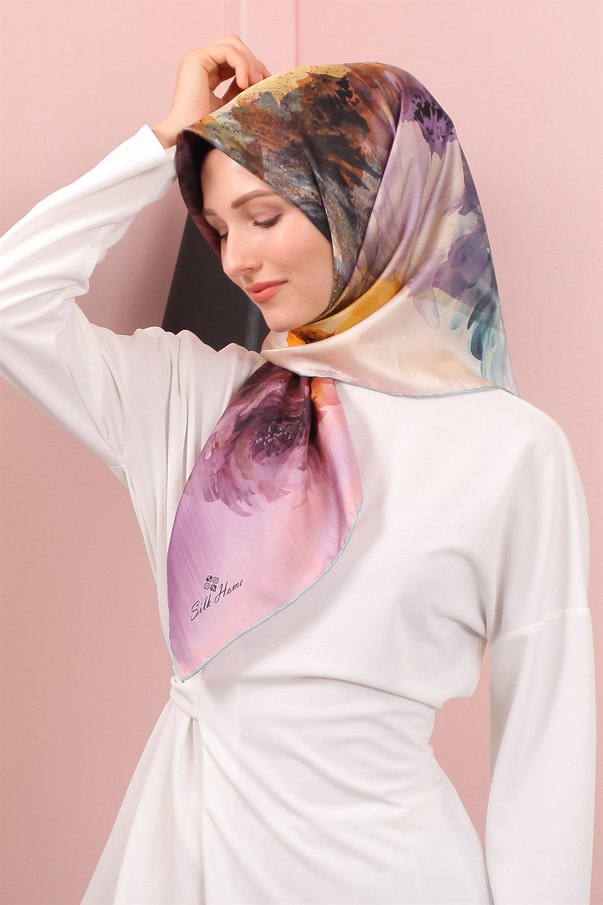 Silk Home %100 Twill İpek Eşarp 11347-02