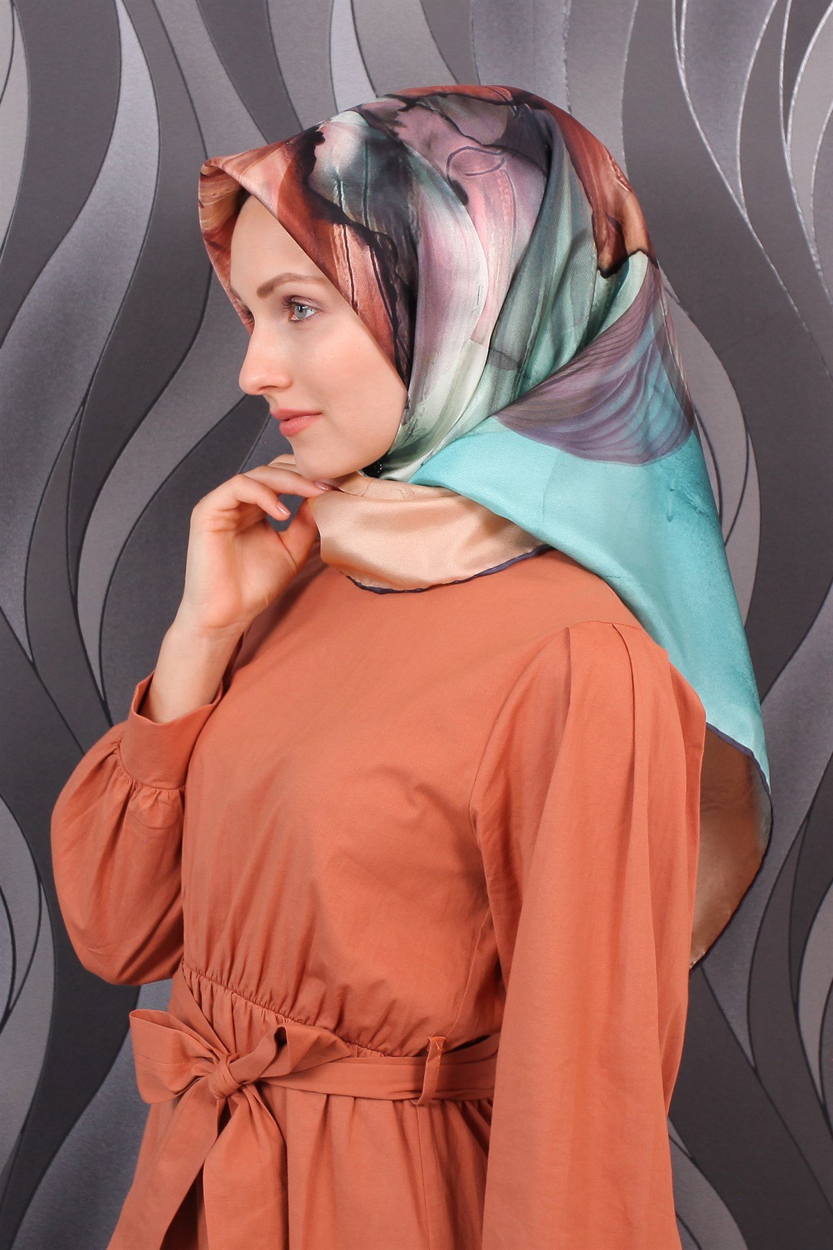 Silk Home %100 Twill İpek Eşarp 11352-20