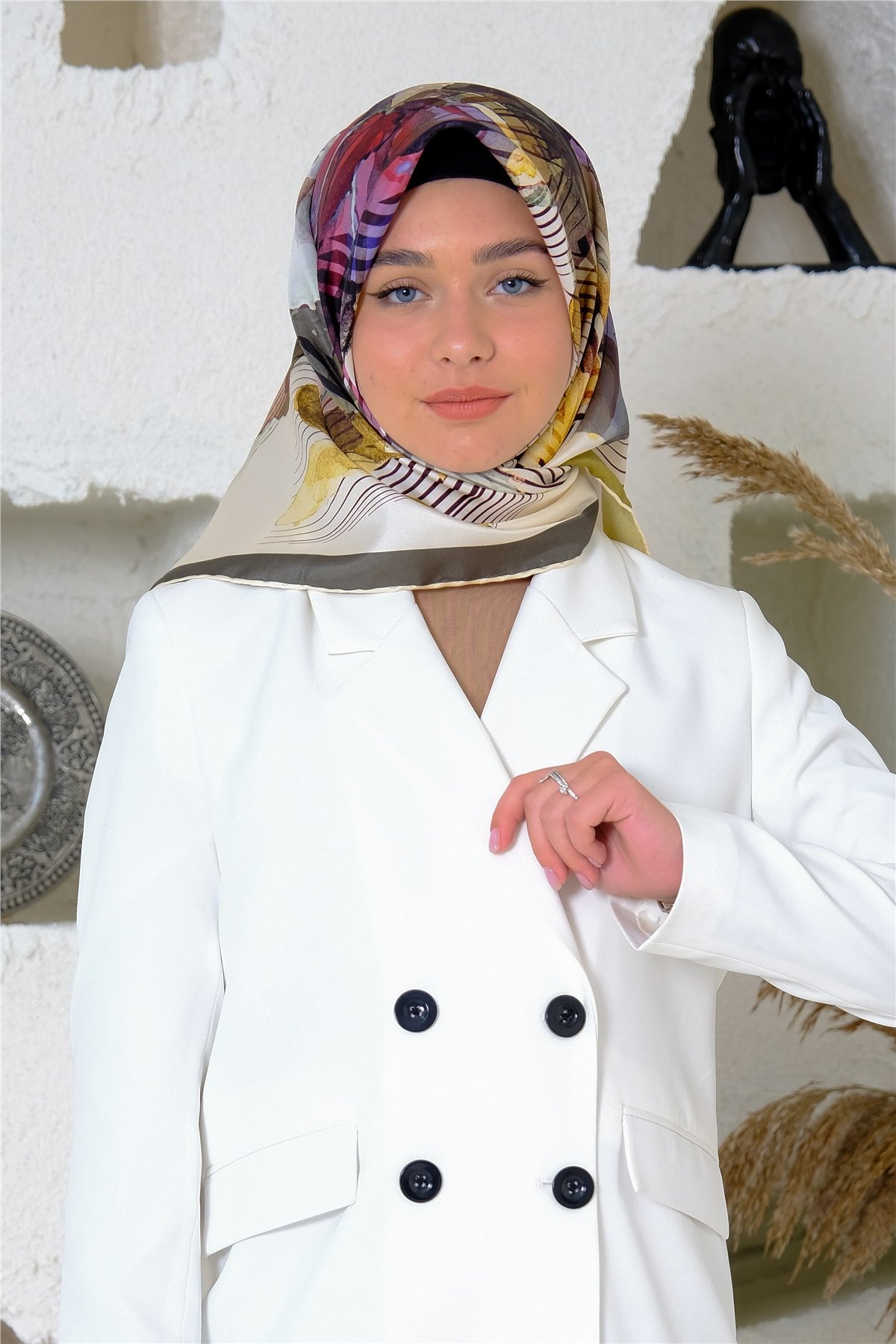 Silk Home %100 Twill İpek Eşarp 11360-18