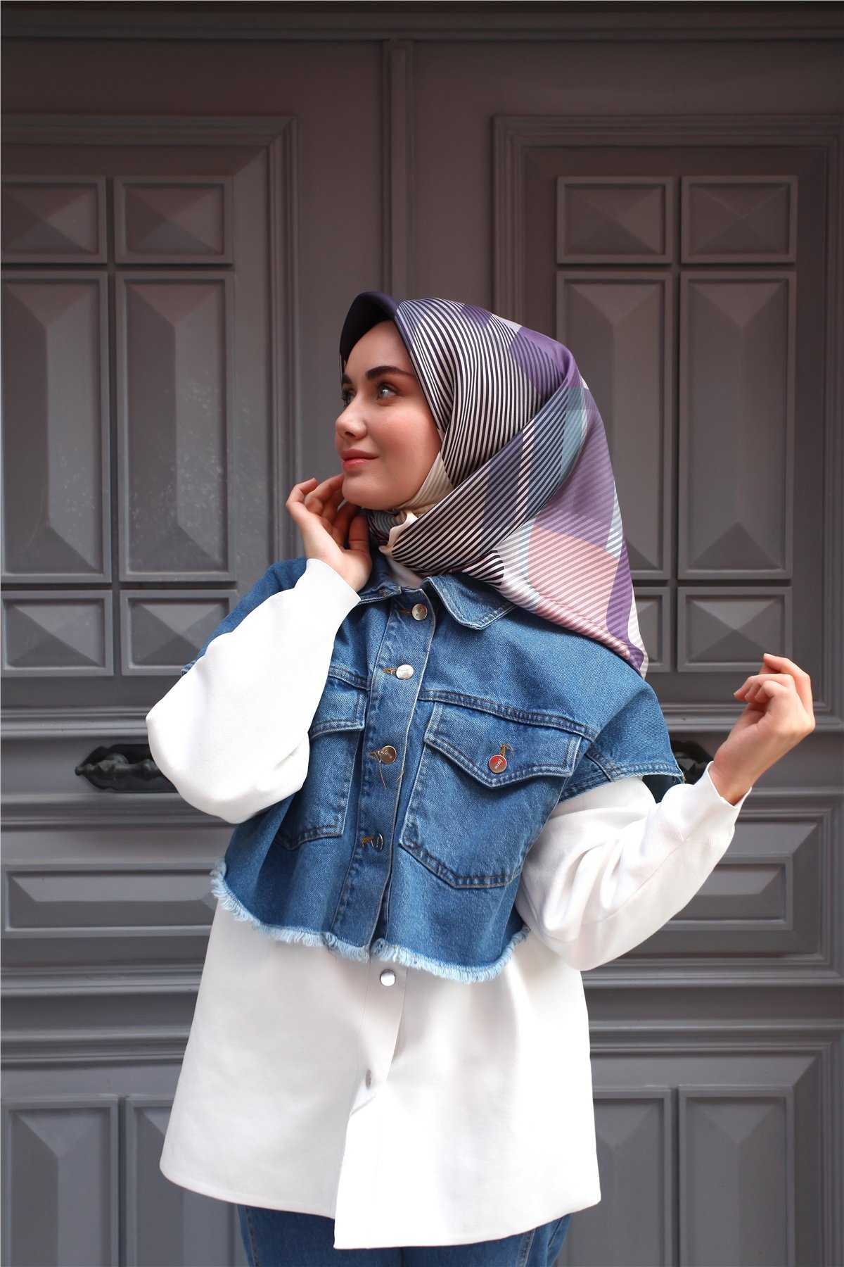 Silk Home %100 Twill İpek Eşarp 11367-13