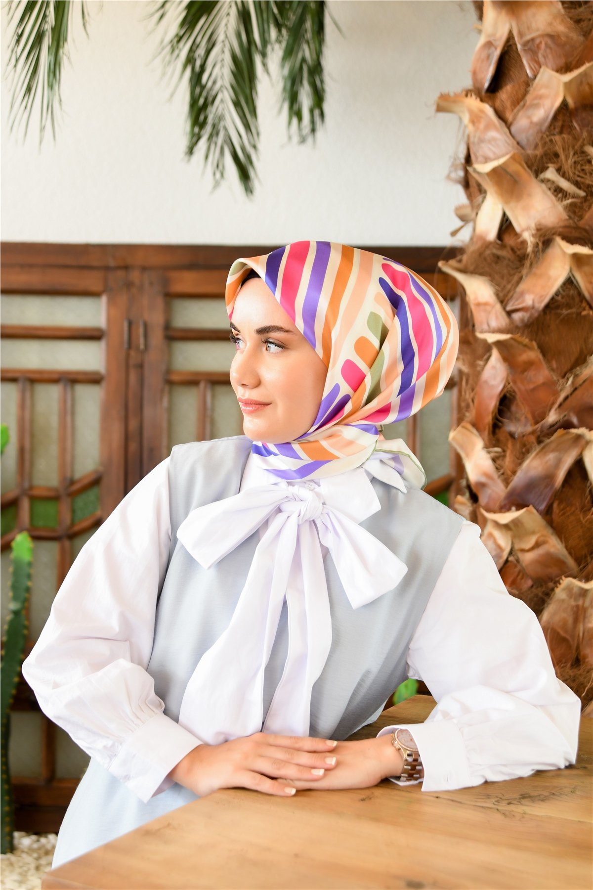 Silk Home %100 Twill İpek Eşarp 11382-16