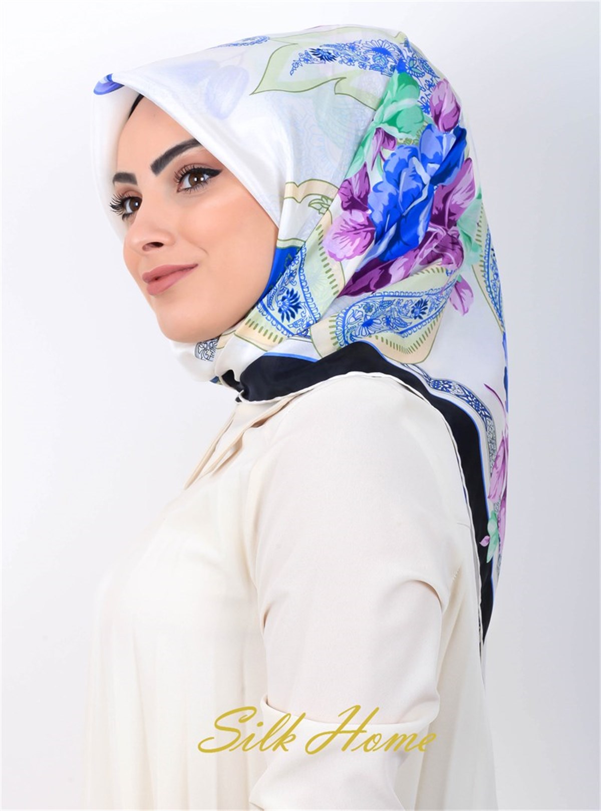 Silk Home %100 Vual İpek Eşarp 90101-01