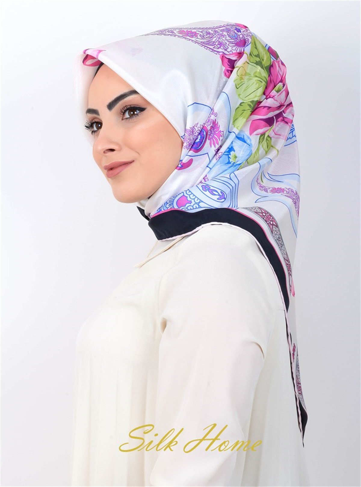 Silk Home %100 Vual İpek Eşarp 90101-05