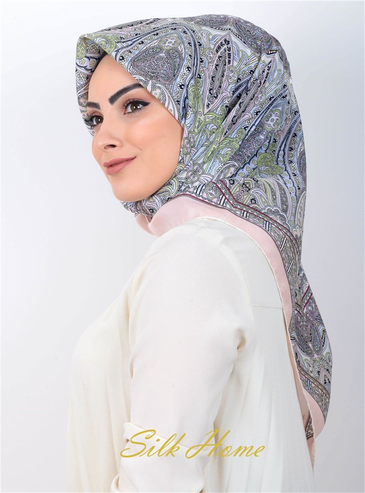 Silk Home %100 Vual İpek Eşarp 90102-02