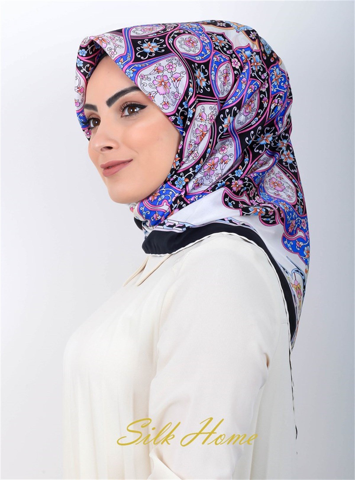 Silk Home %100 Vual İpek Eşarp 90104-01