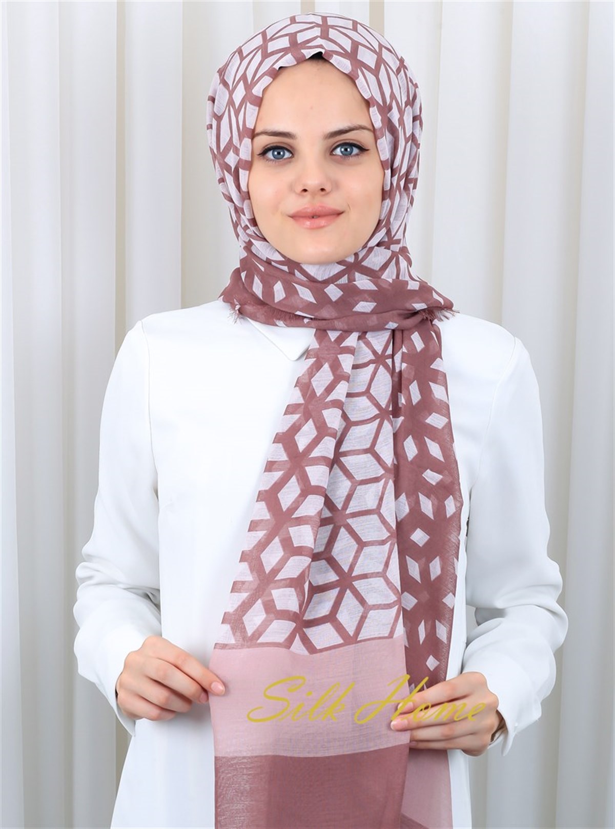 Silk Home Desenli Haiti Şal 180820-16