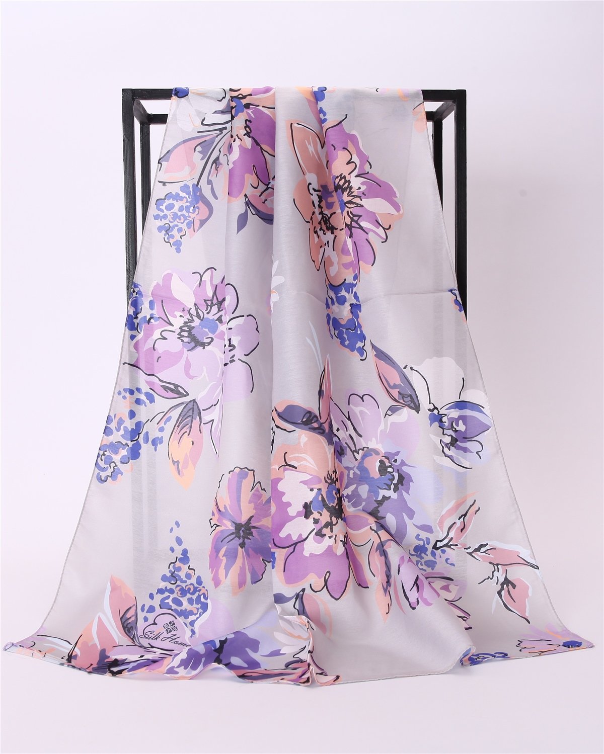 Silk Home Desenli Soft Şal 70002-12