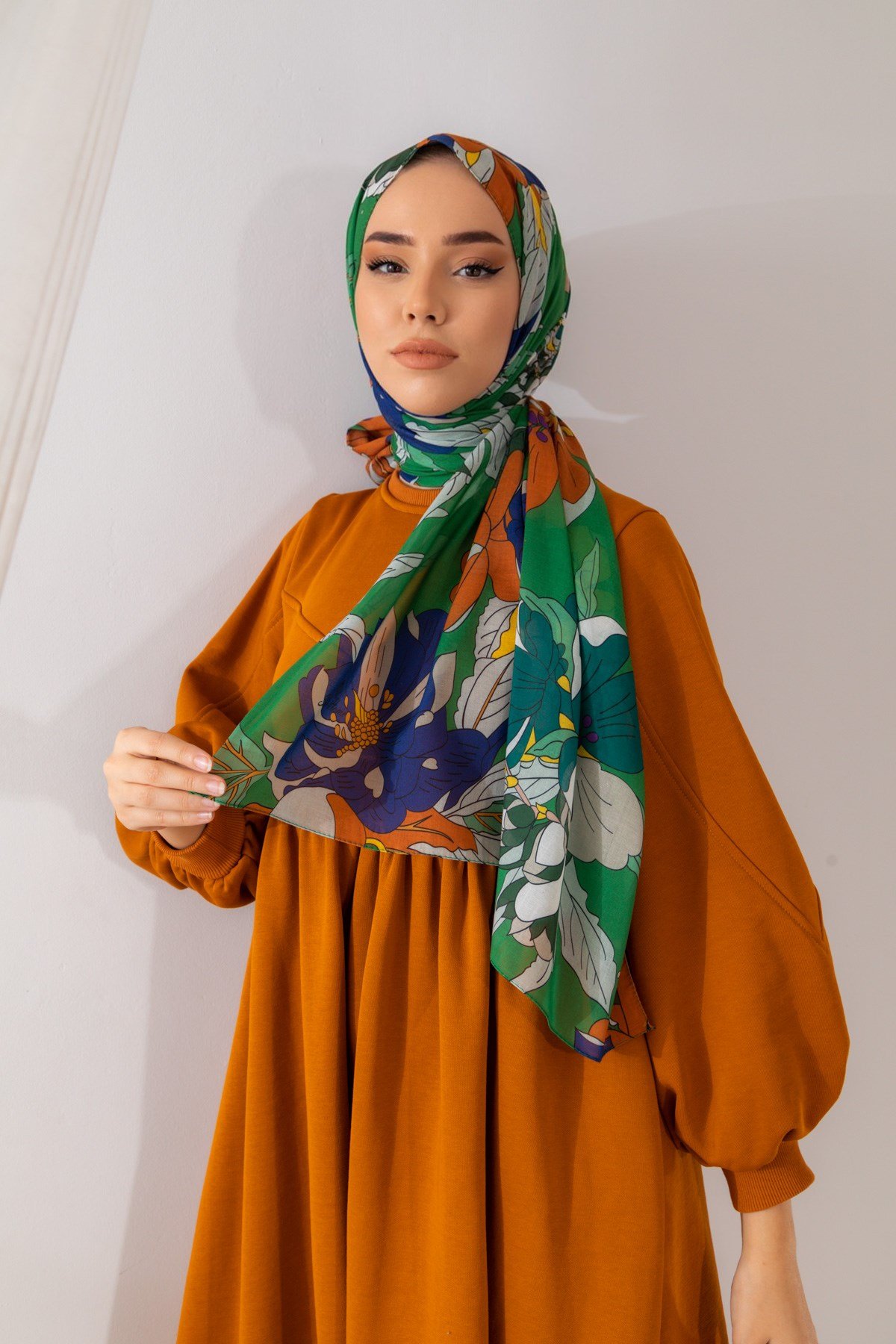 Silk Home Desenli Soft Şal 70009-12