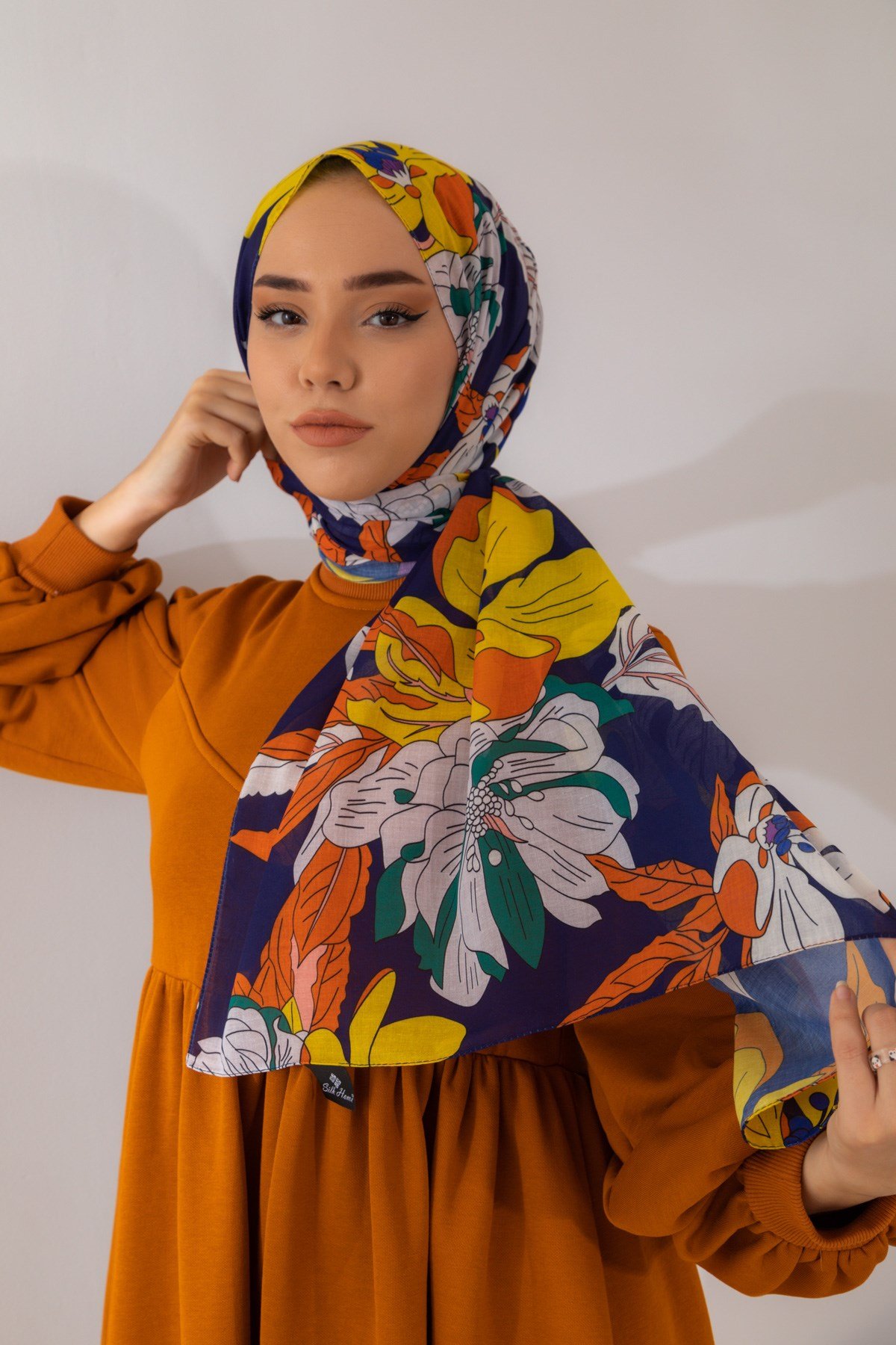 Silk Home Desenli Soft Şal 70009-21