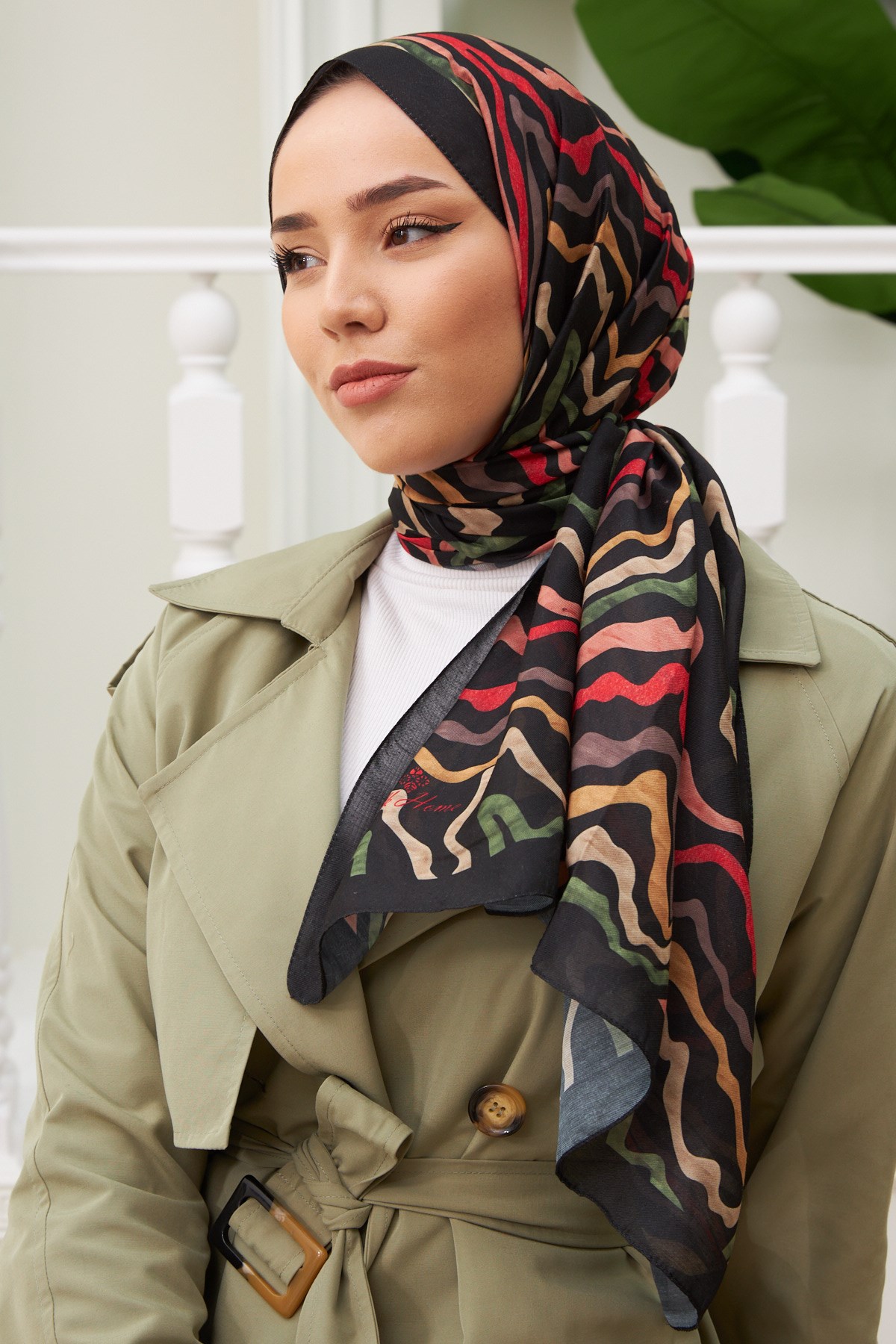 Silk Home Desenli Soft Şal 70012-20