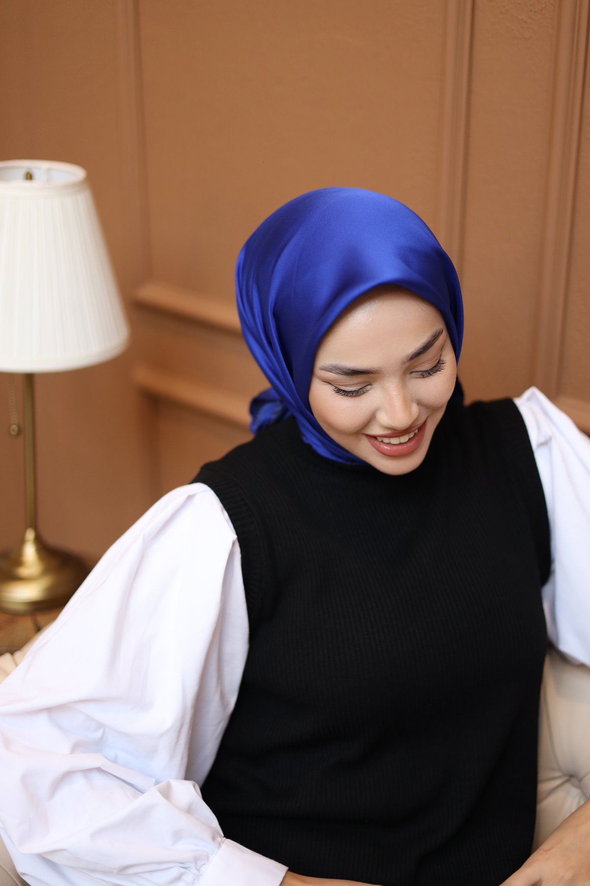 Silk Home Düz Micro Saten Eşarp 28011-07