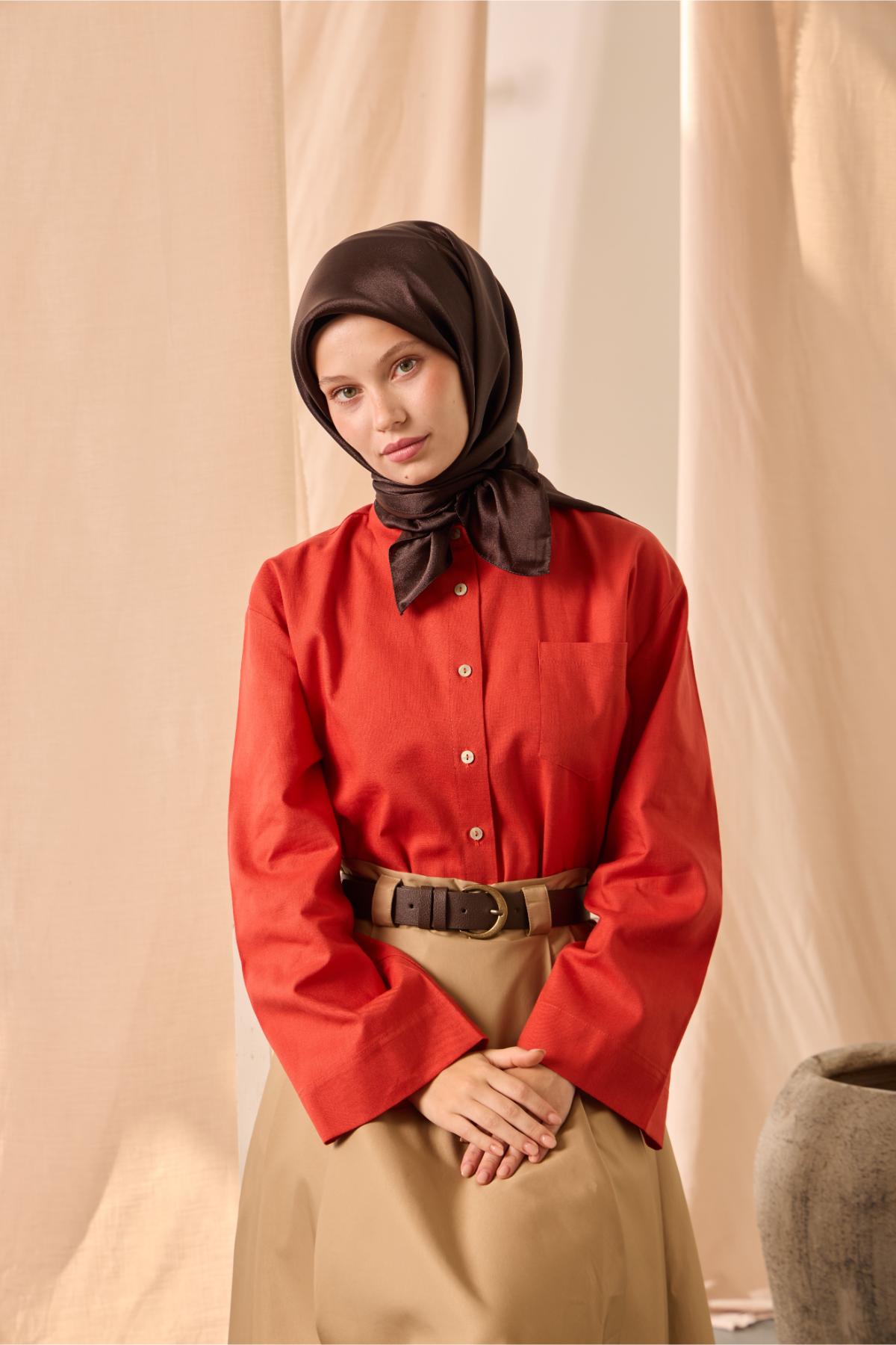 Silk Home SHiny ScarfSilk Home Düz SHiny Eşarp 75006-55