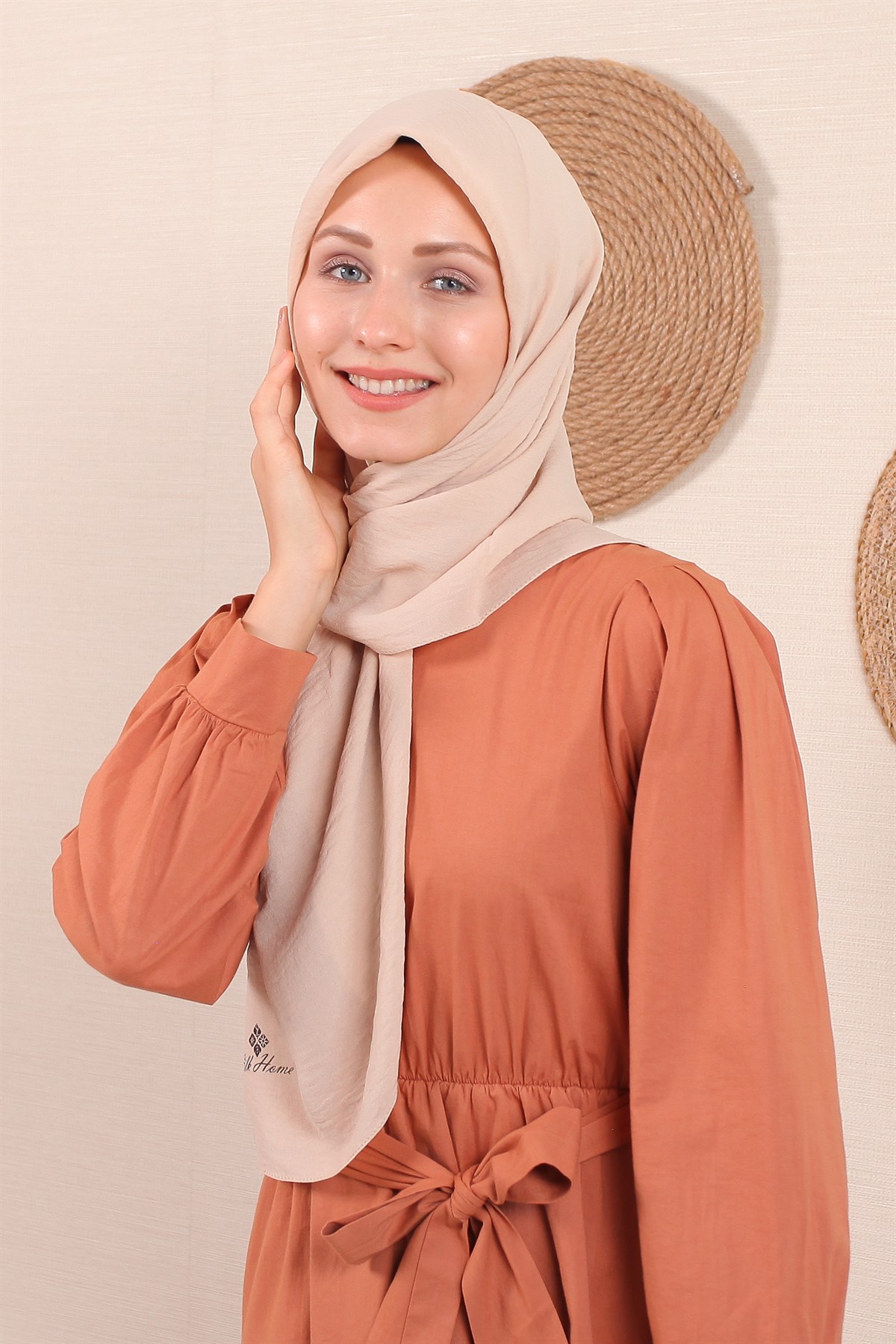Silk Home Jazz Eşarp Krem 78001-02