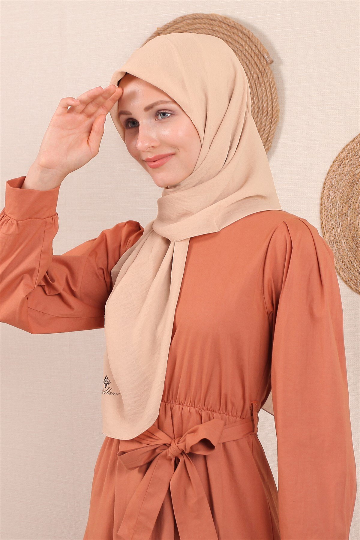 Silk Home Jazz Eşarp Kum Beji 78001-22