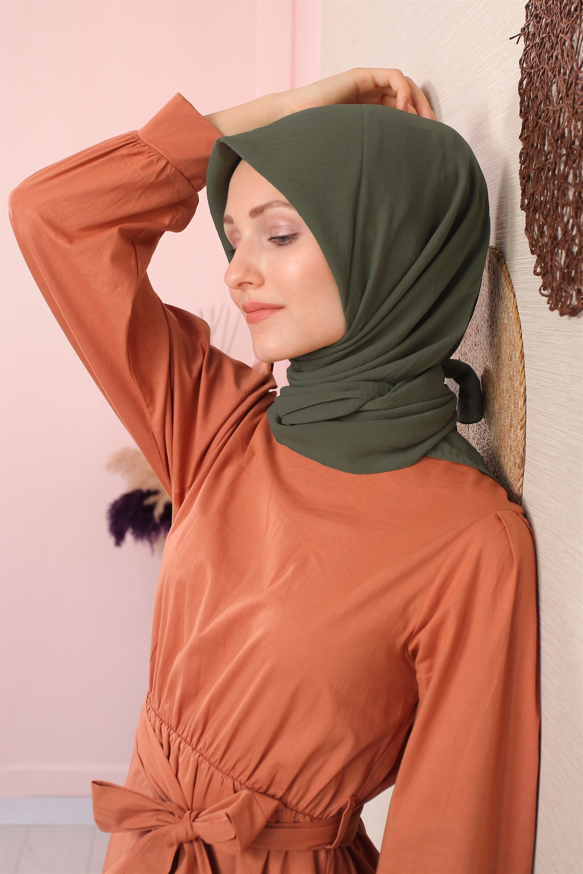 Silk Home Jazz Eşarp Yeşil 78001-44
