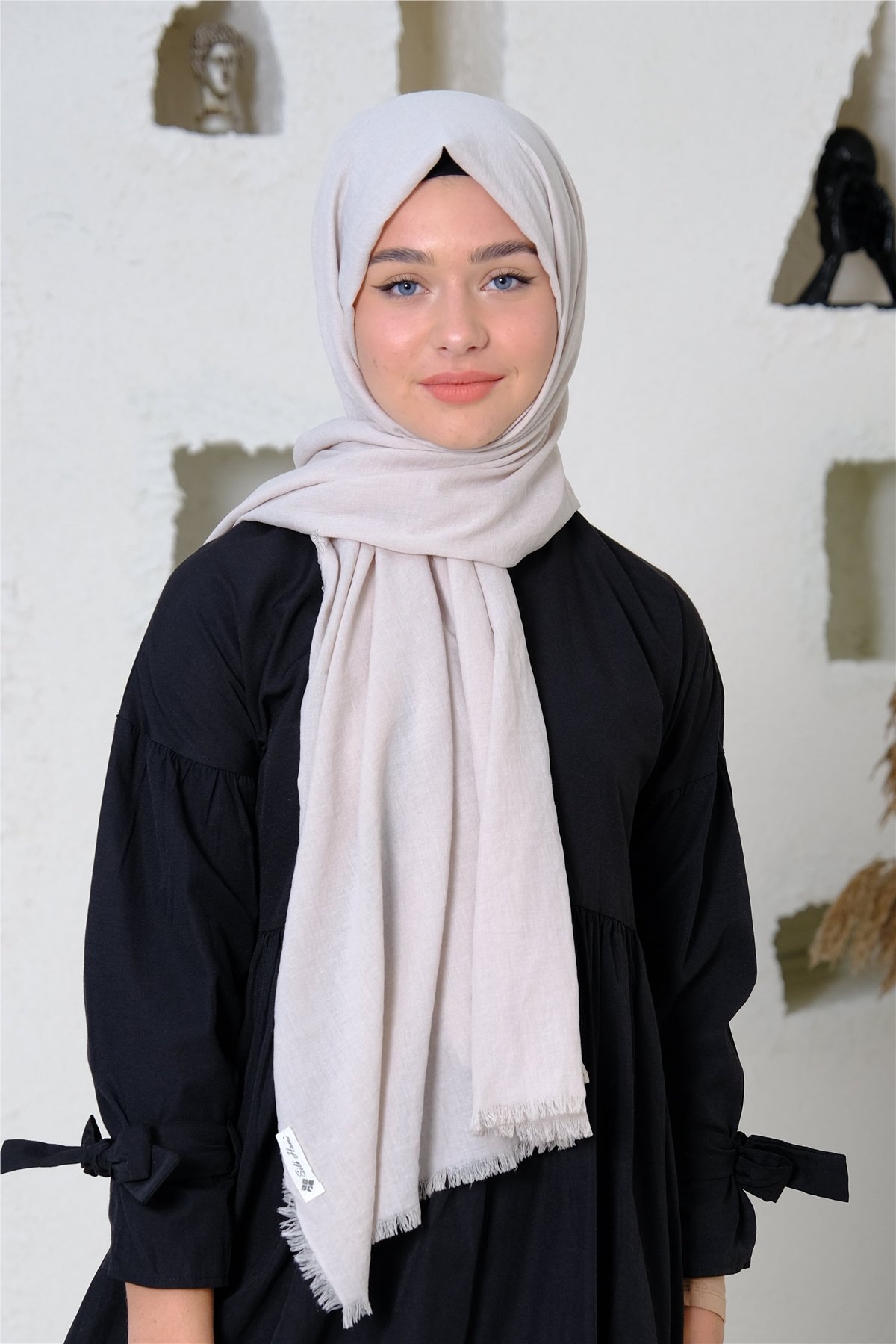 Silk Home Maxi Koton Şal Taş 70001-06