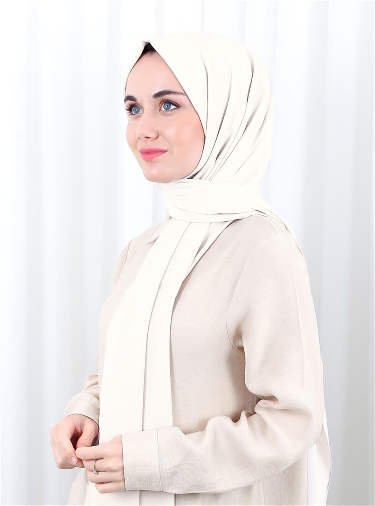 Silk Home Medine İpeği Şal Krem 300719-77