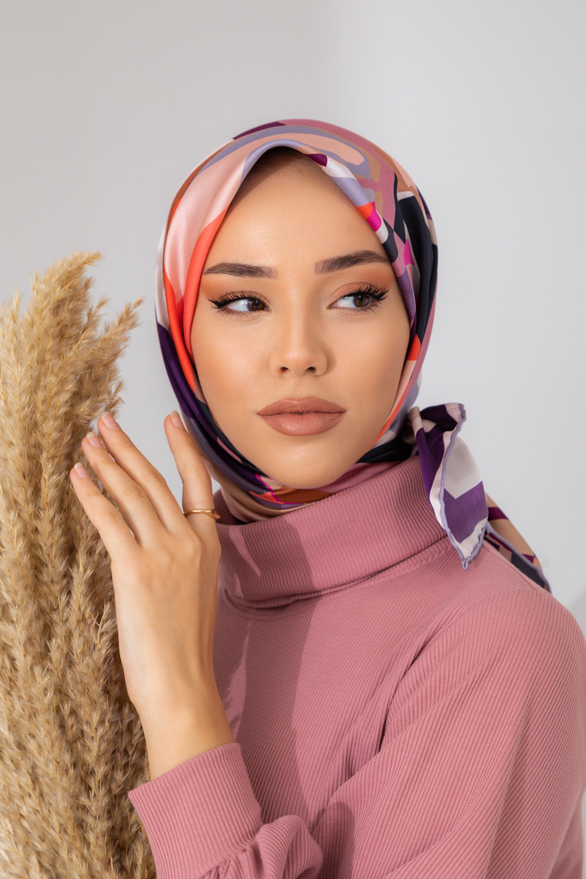 Silk Home Micro Saten Eşarp 28005-03