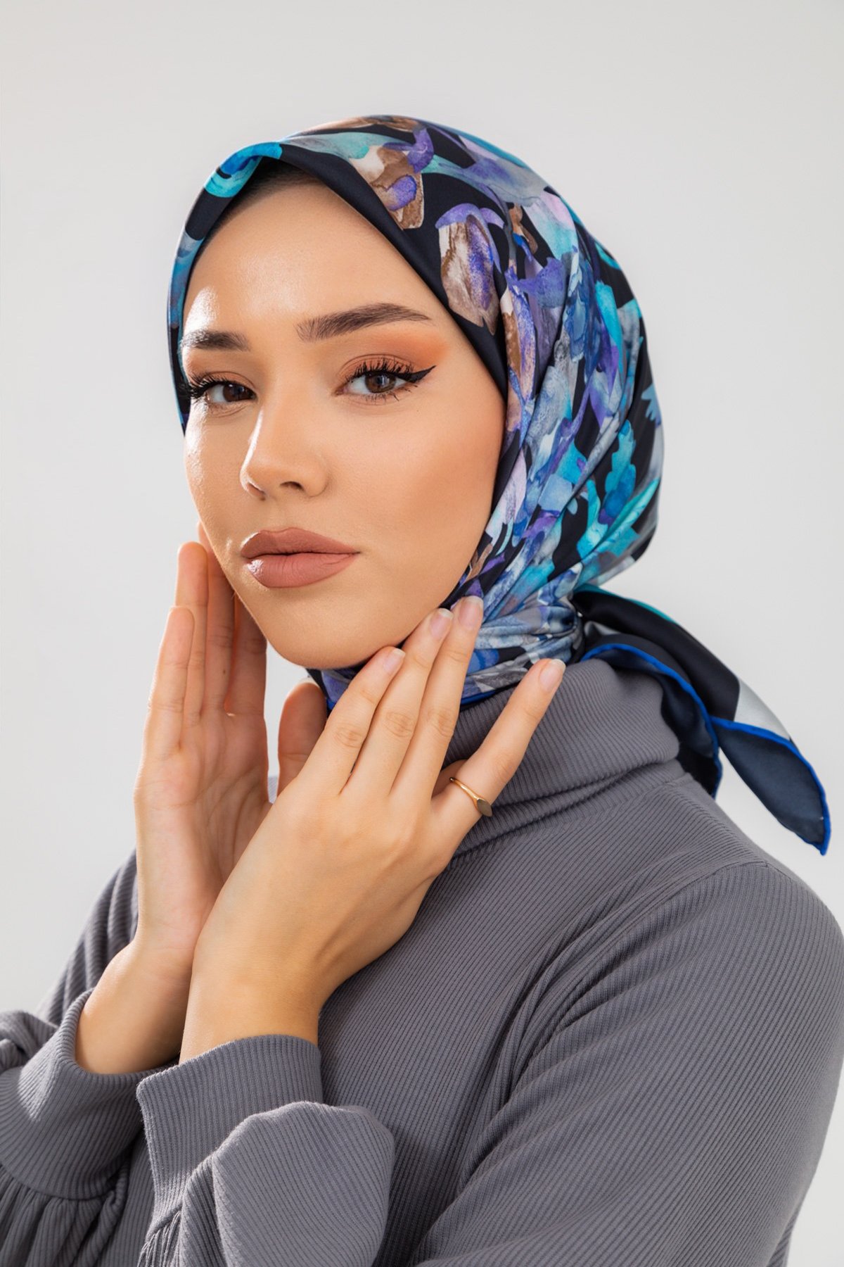 Silk Home Micro Saten Eşarp 28006-02