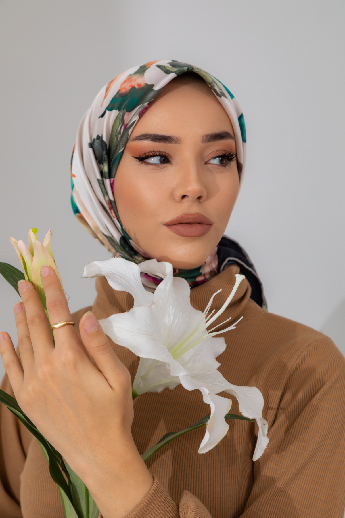 Silk Home Micro Saten Eşarp 28006-08