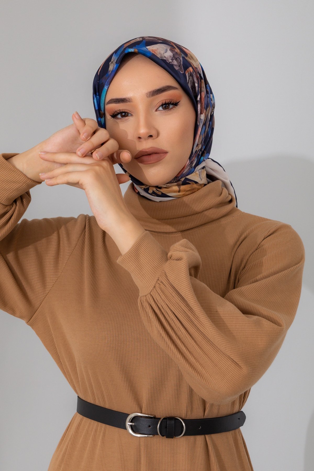 Silk Home Micro Saten Eşarp 28006-10