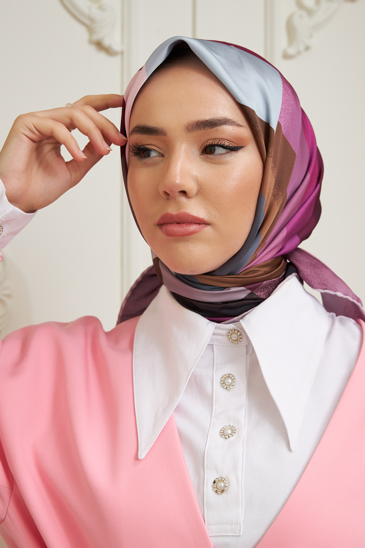 Silk Home Micro Saten Eşarp Yeni Sezon Online Satış