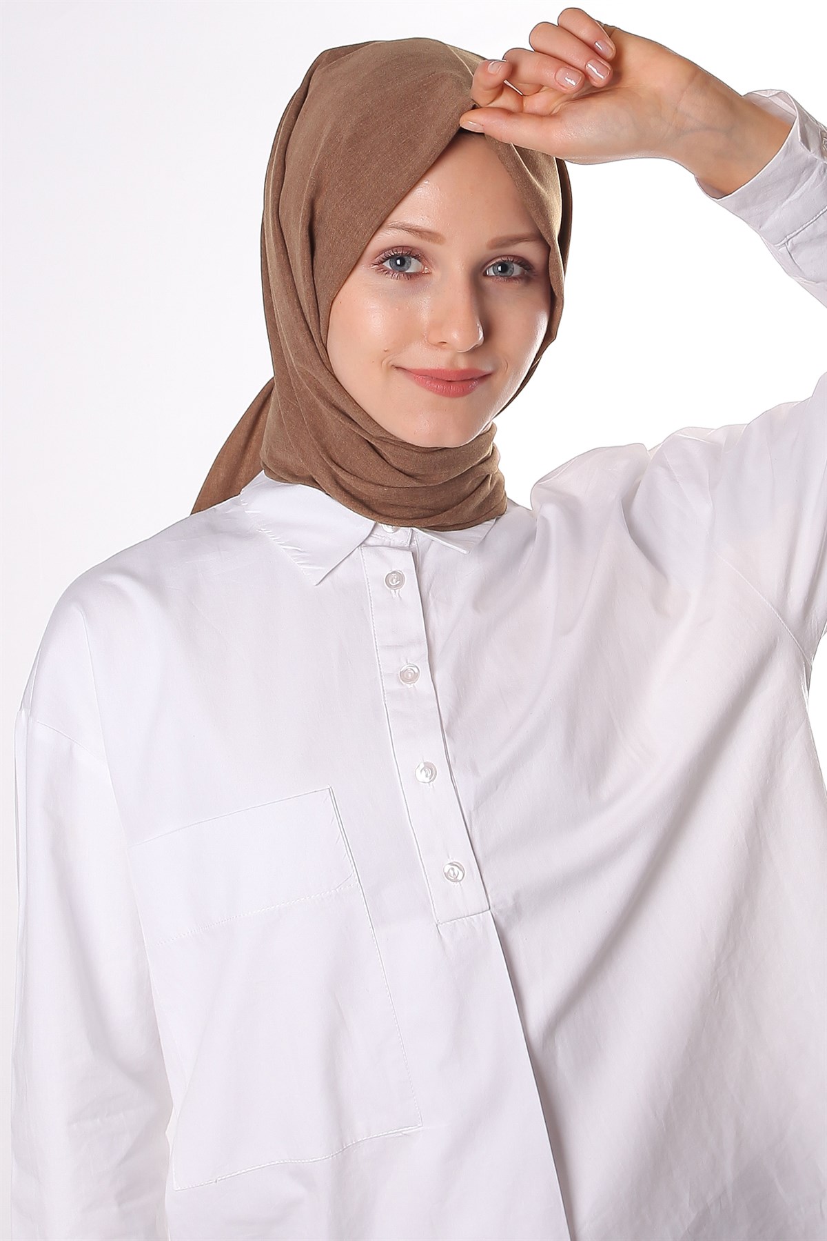Silk Home Natural Şal Açık Kahverengi 6072095-18