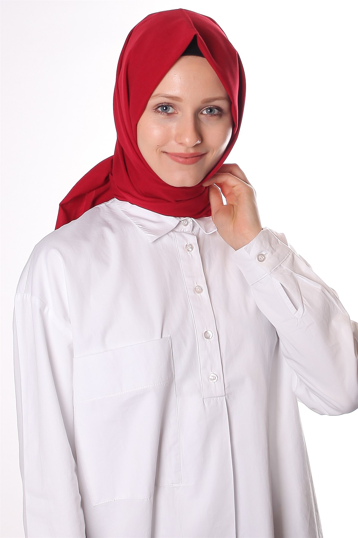 Silk Home Natural Şal Kırmızı 6072095-09