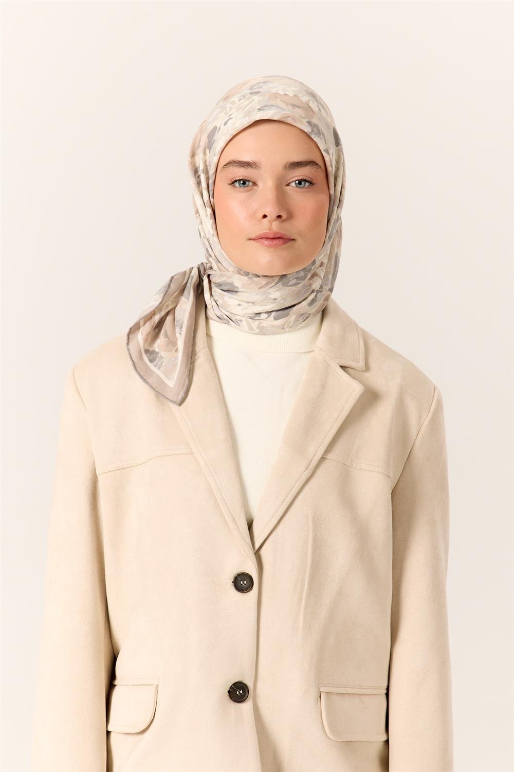 Organik Pamuk İpek EşarpSilk Home Organik Eşarp 79016-03