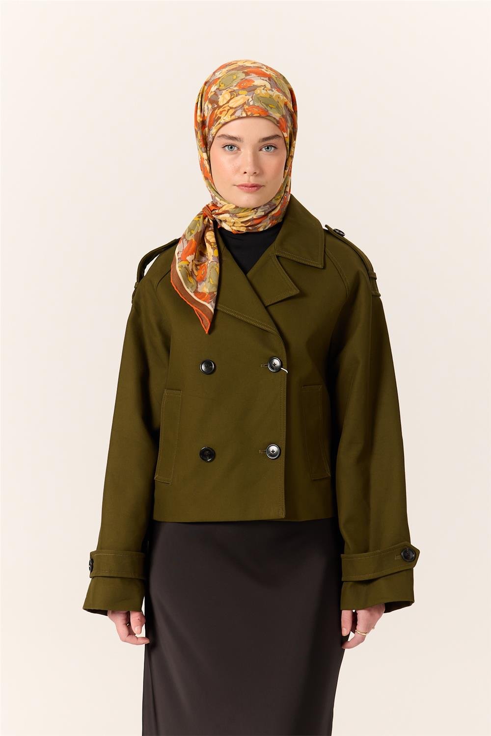 Organik Pamuk İpek EşarpSilk Home Organik Eşarp 79016-10