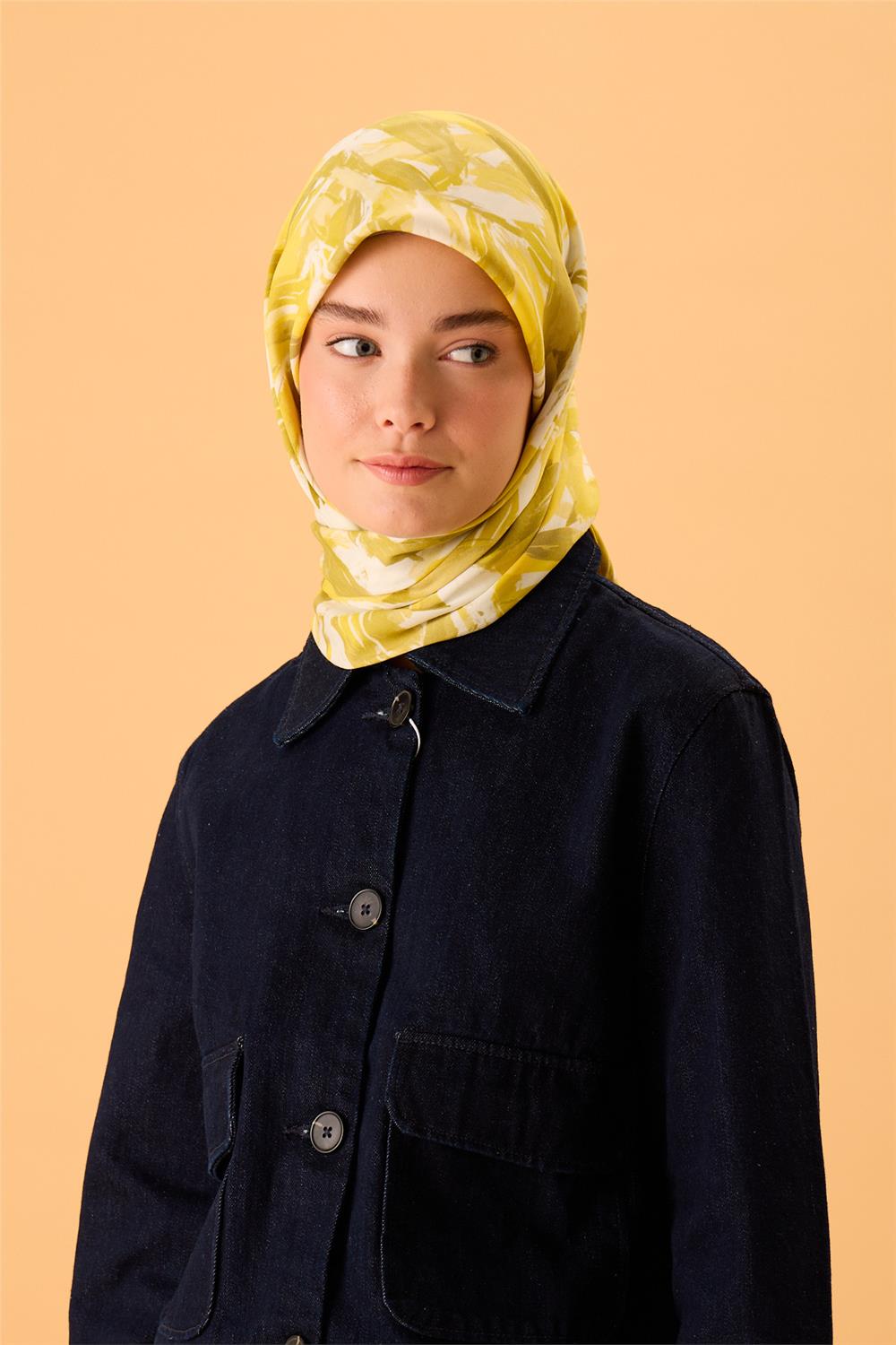 Organik Pamuk İpek EşarpSilk Home Organik Eşarp 79017-01