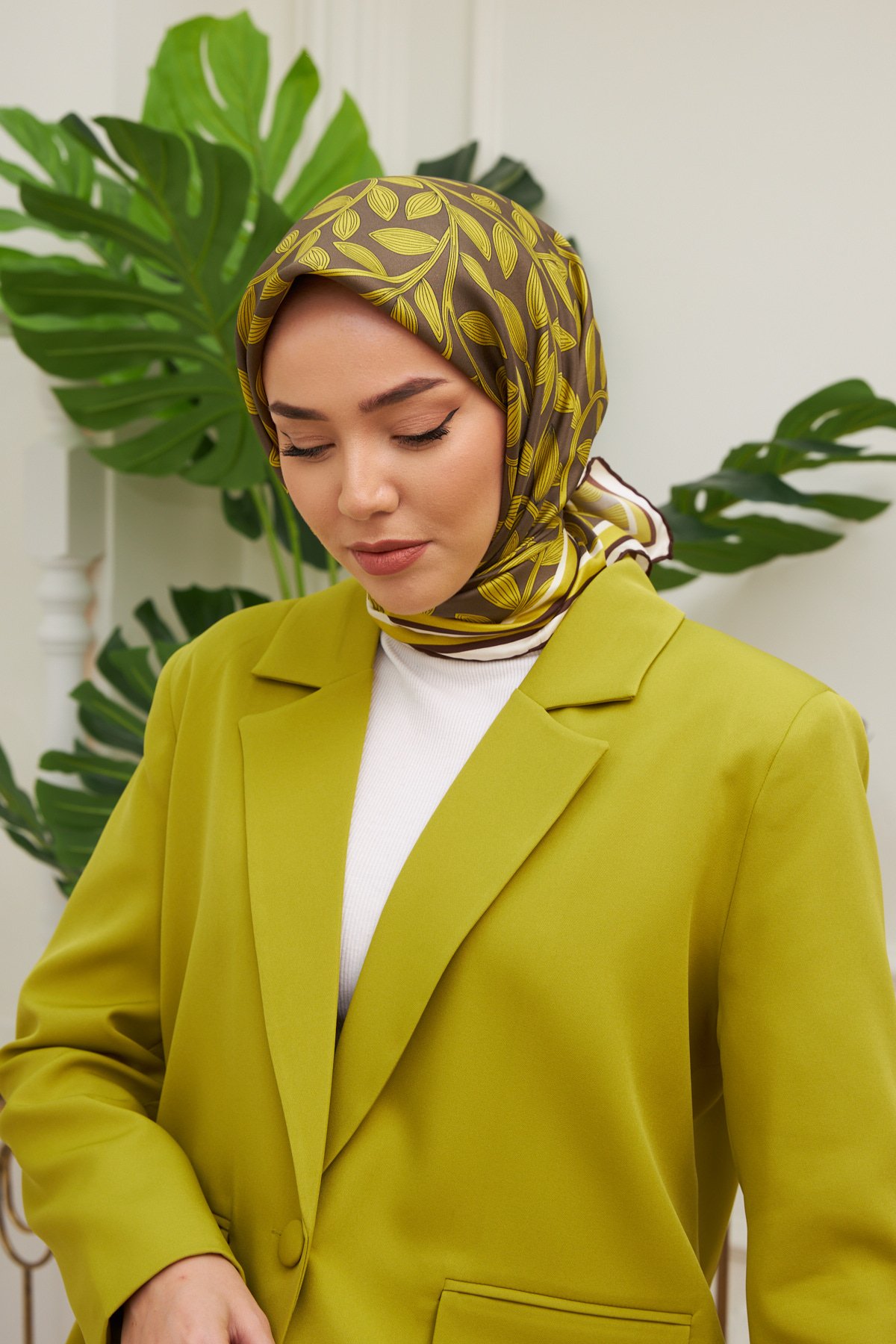 Silk Home Sura (Saten) İpek Eşarp 11397-S33