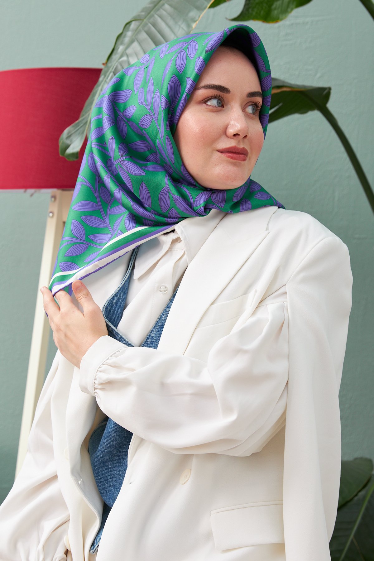 Silk Home Sura (Saten) İpek Eşarp 11397-S15