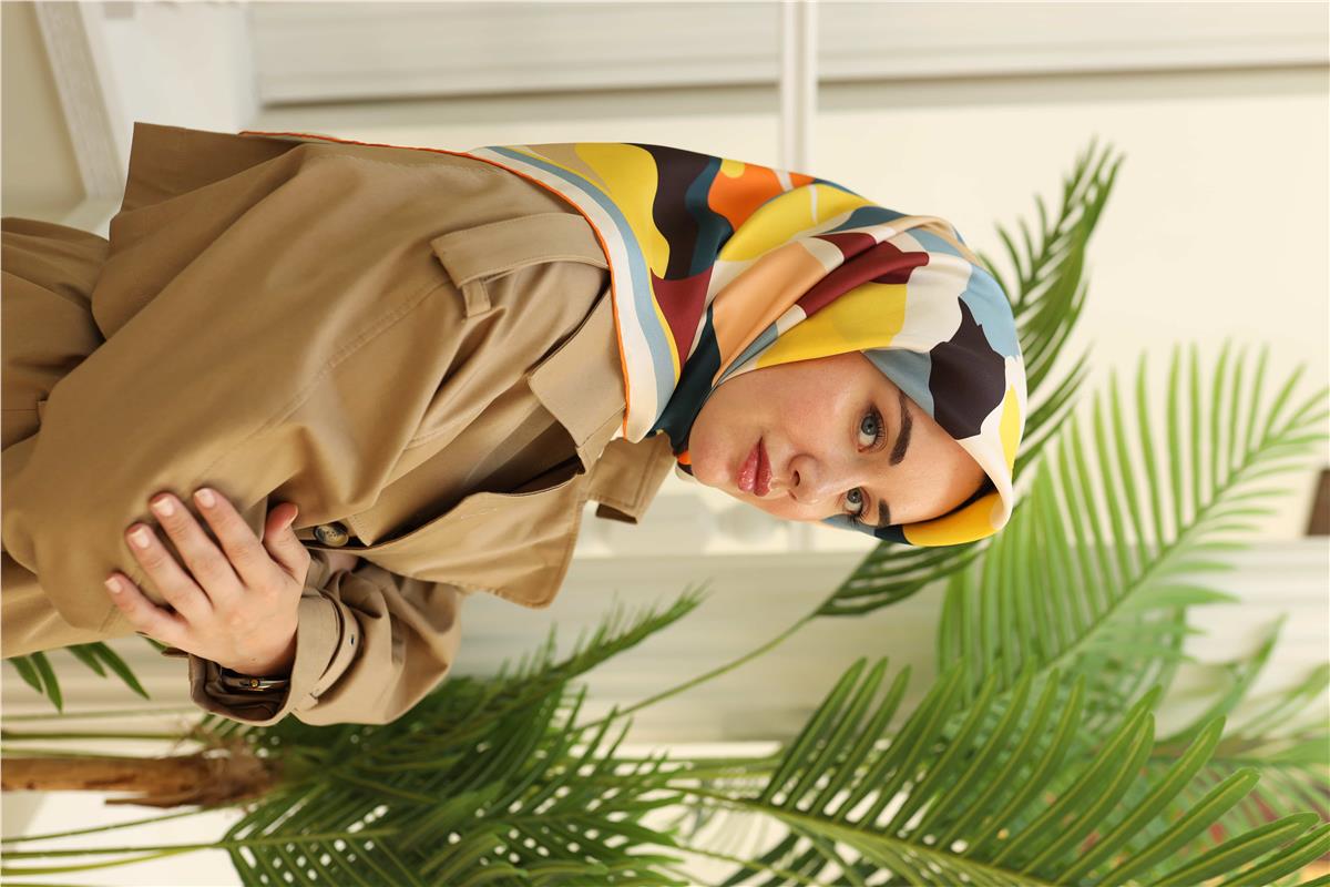 Silk Home Sura (Saten) İpek Eşarp 11398-S02