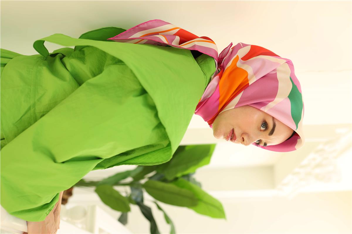 Silk Home Sura (Saten) İpek Eşarp 11398-S23