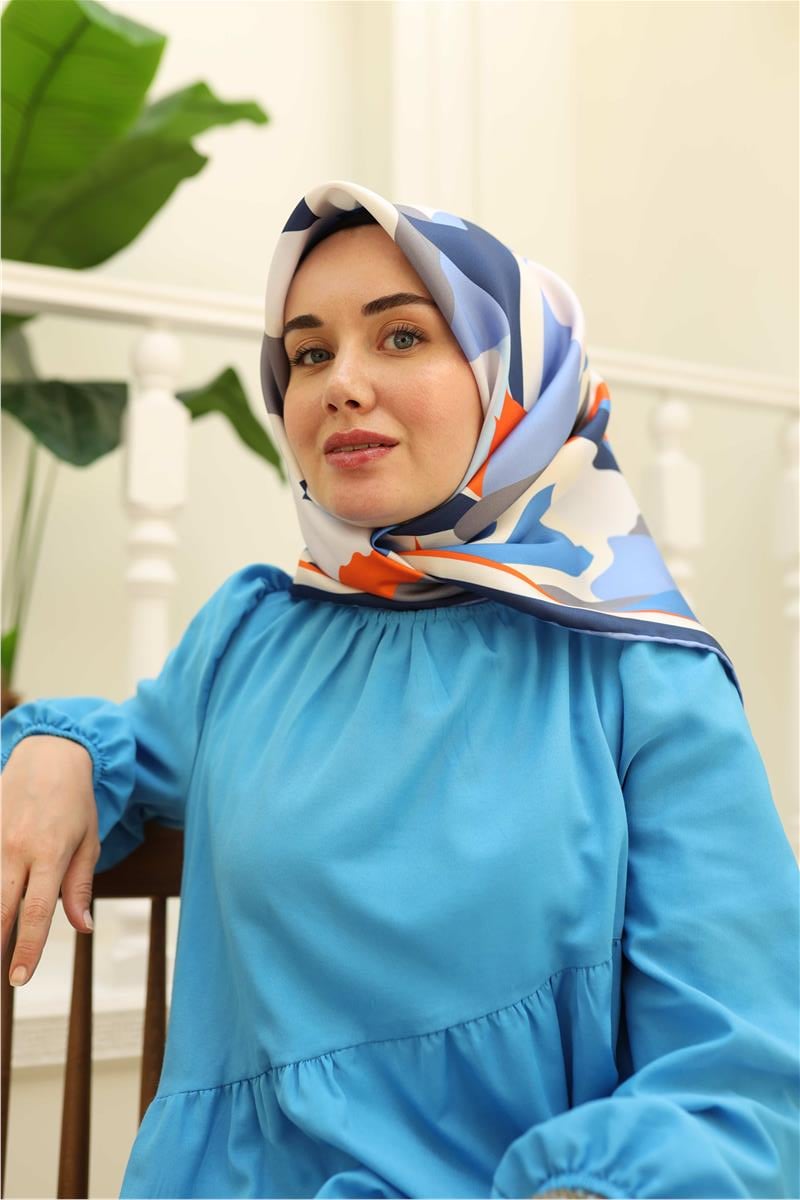 Silk Home Sura (Saten) İpek Eşarp 11398-S44
