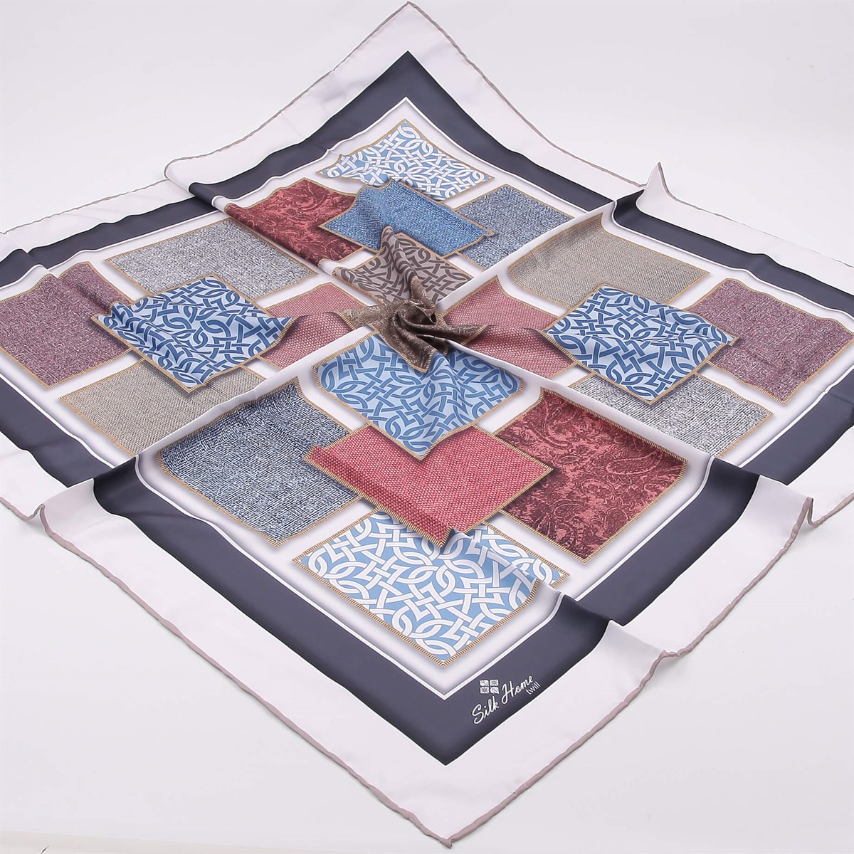 Silk Home Twill Eşarp 30033-07