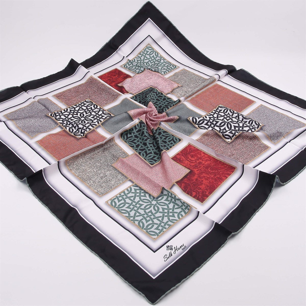 Silk Home Twill Eşarp 30033-12