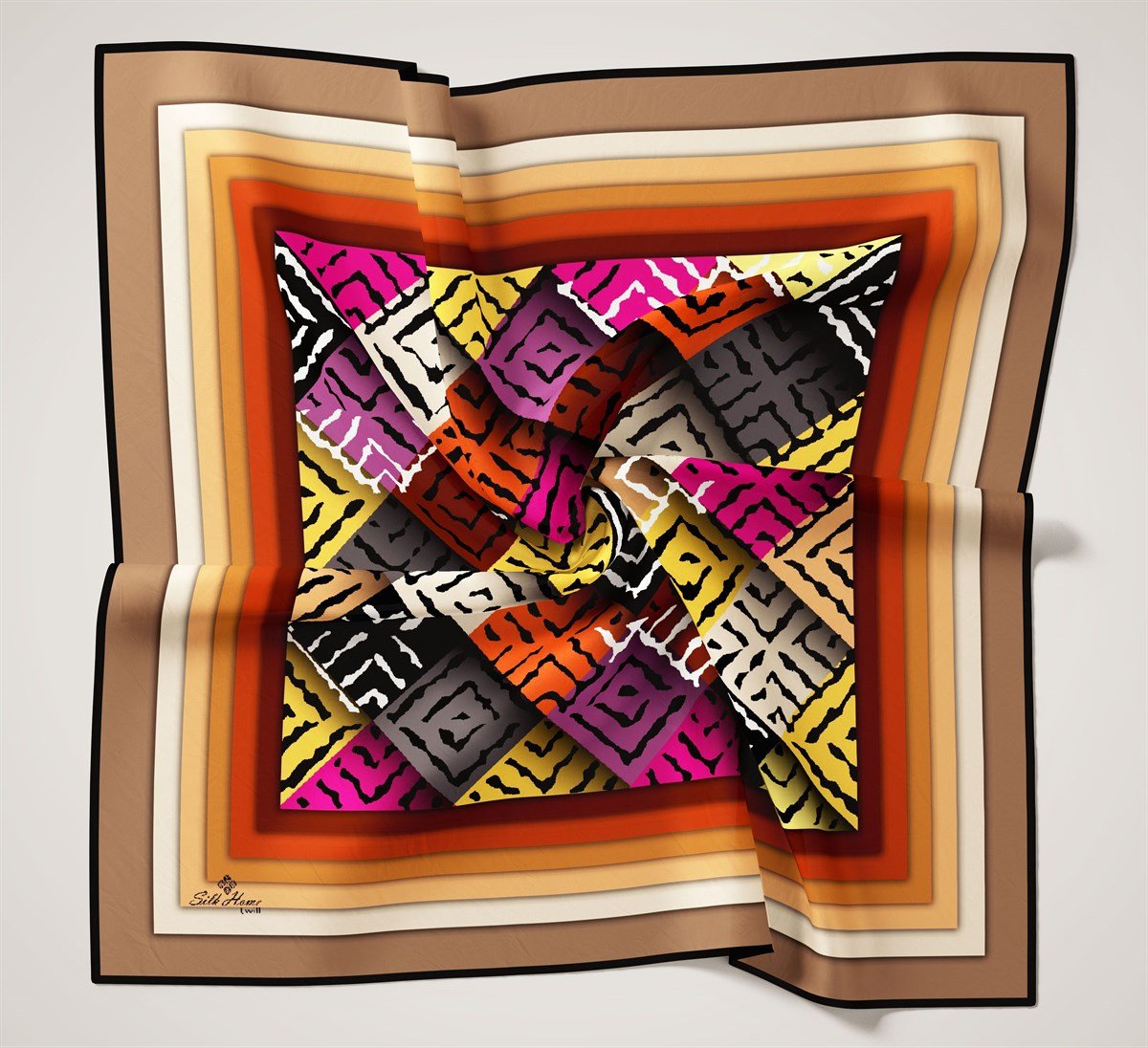 Silk Home Twill Eşarp 30049-11